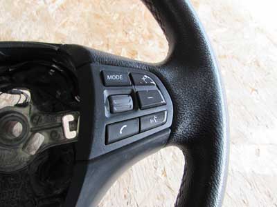 BMW Leather Steering Wheel Multifunction Not Heated 32306854753 F30 320i 328i 330i 335i 340i4
